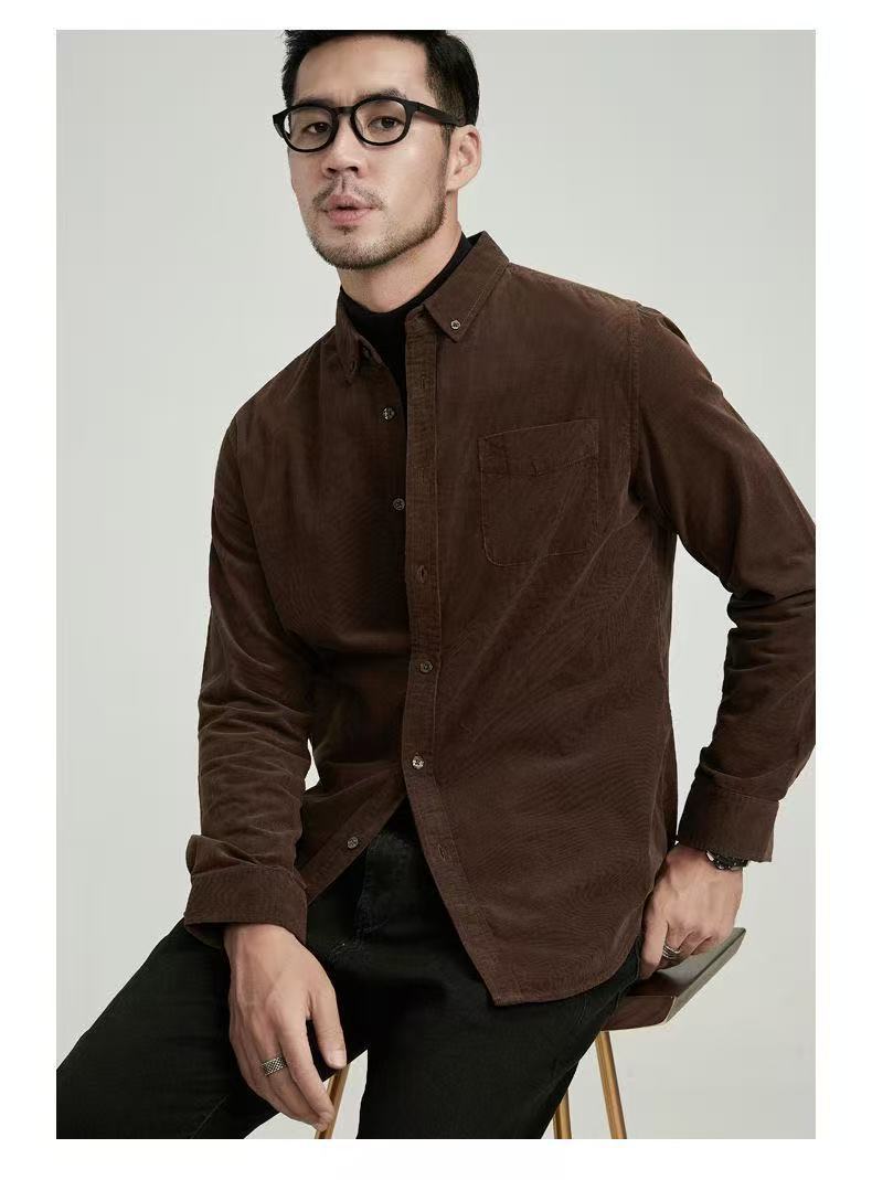 Casual Long-sleeve Shirt For The Business-savvy Man