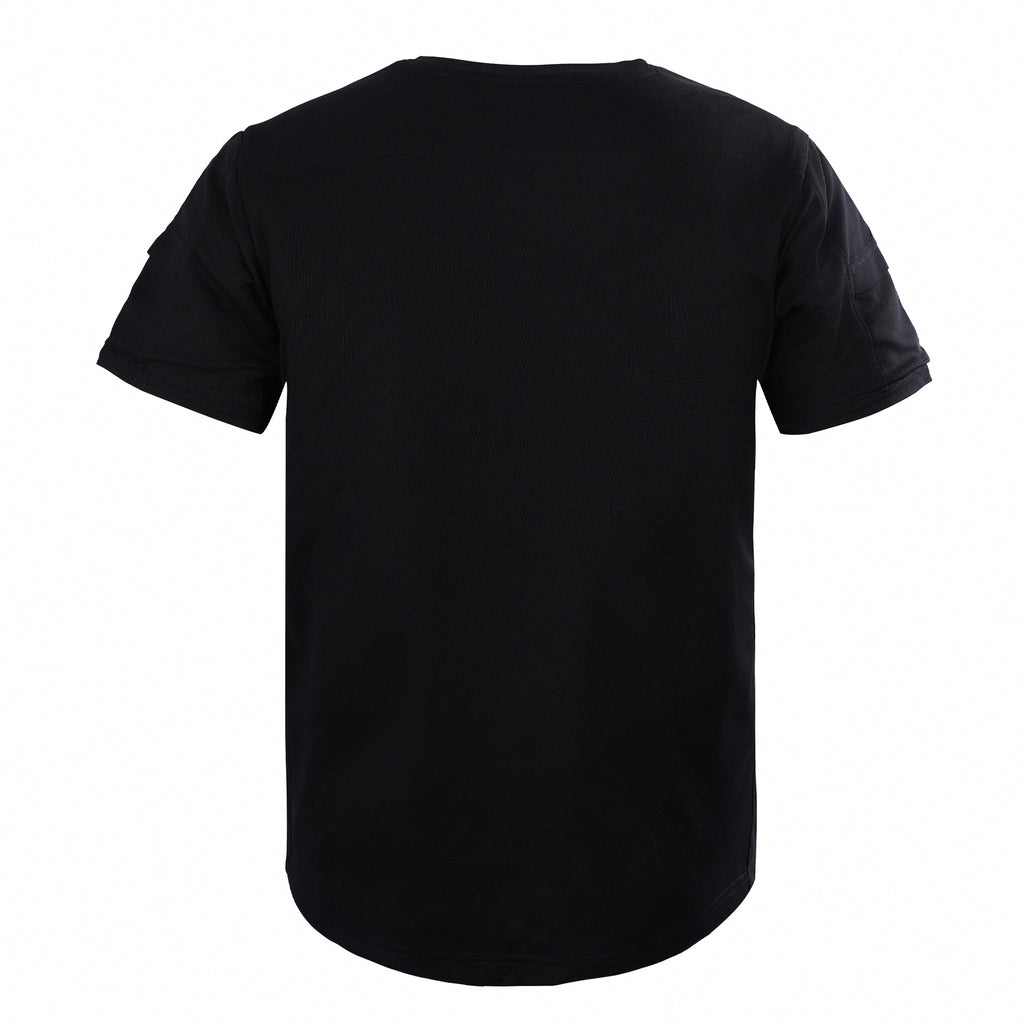 Black Cooling Wear-resistant Cut-resistant And Easy-to-clean T-shirt