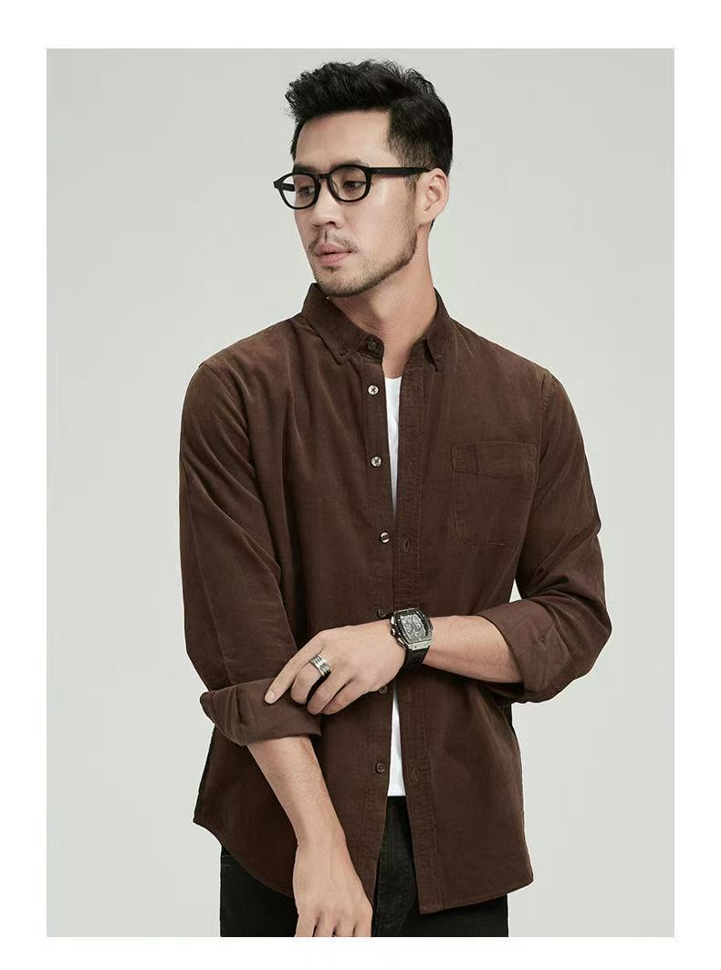 Casual Long-sleeve Shirt For The Business-savvy Man