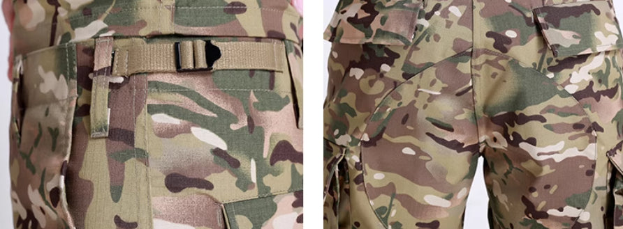 A Replica Of The American Four-color Camouflage BDU Suit Set