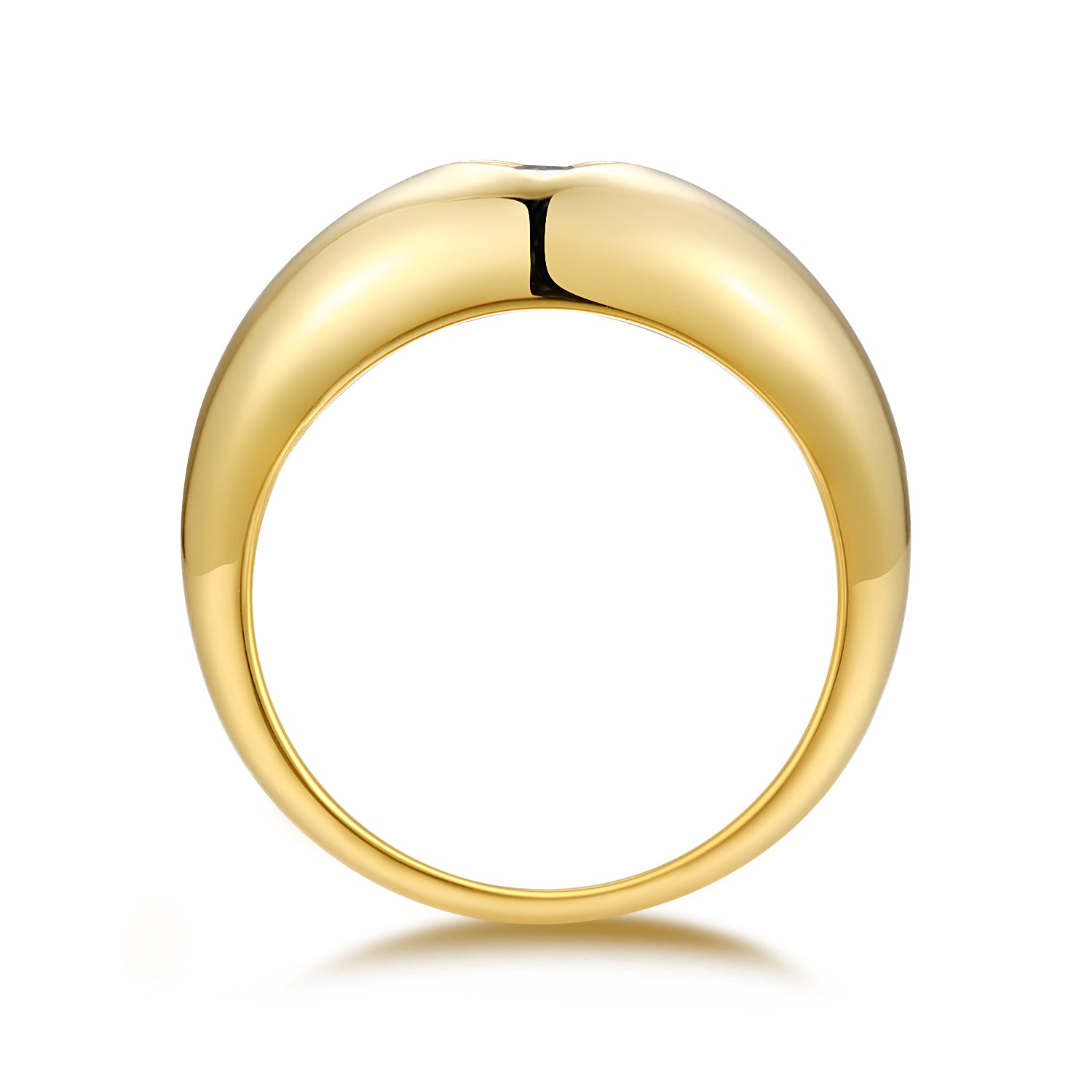 Butterfly - A Luxurious And Fashionable Light Luxury Jewelry Silver Ring Set With Top-quality Moissanite, S925 Silver Plated With Platinum